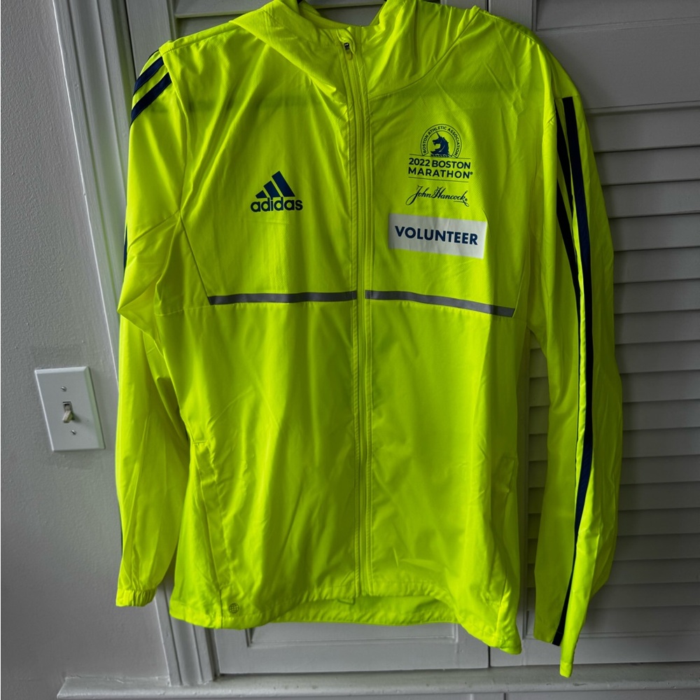 Adidas Boston Marathon Volunteer Jacket